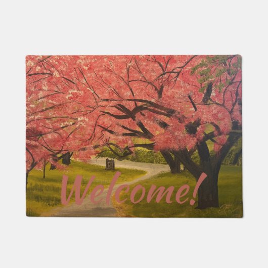 Cherry Blossom in Spring, door Gary Poling Deurmat (Voorkant)