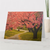 Cherry Blossom in Spring, door Gary Poling Kaart (Voorkant)