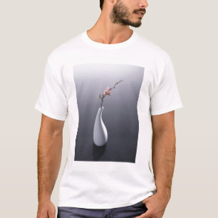 Cherry blossom in vase t-shirt
