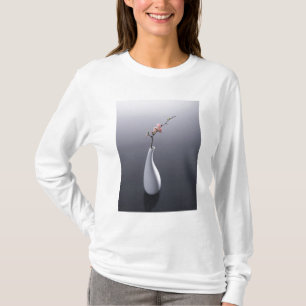 Cherry blossom in vase t-shirt