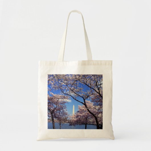 Cherry Blossom in Washington D.C. Tote Bag (Voorkant)