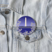 Cherry Blossom in Washington DC Ronde Button 7,6 Cm (In situ)