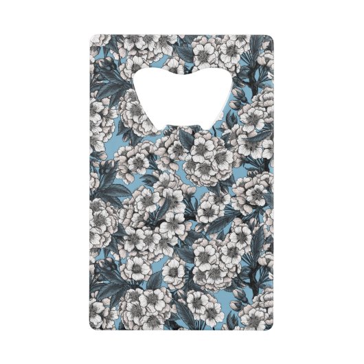 Cherry blossom in white and blue (Devant)