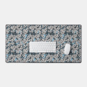 Cherry blossom in white and blue (Clavier et souris)
