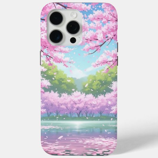 Cherry Blossom iPhone 15 Pro Max Coques (Verso)