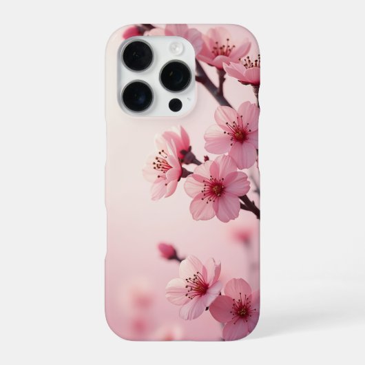 Cherry Blossom iPhone Case Hoesje (Achterkant)