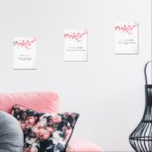 Cherry Blossom Islamic Wall Art – Ramadan Dua Set  (Woonkamer)