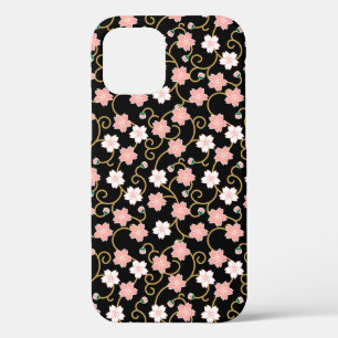 Cherry Blossom, Japans design iPhone 12 Hoesje