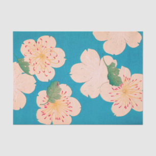 Cherry Blossom Japanse Floral Print Tissuepapier