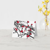 Cherry Blossom Kaart (Gele Bloem)