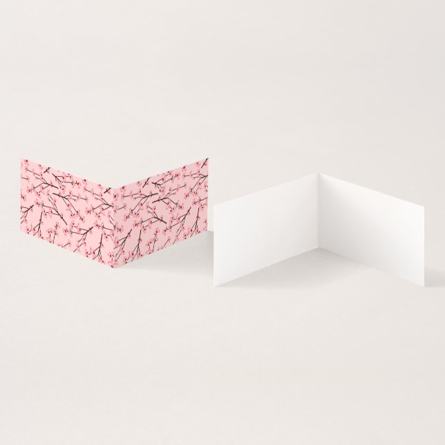Cherry Blossom Kaart (Binnen en buitenkant)