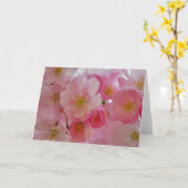 Cherry Blossom Kaart (Gele Bloem)