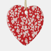 Cherry Blossom Keramisch Ornament (Rechts)