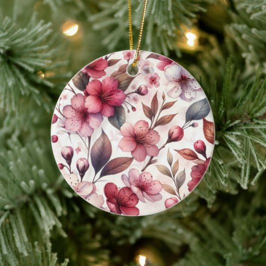Cherry Blossom Keramisch Ornament (Boom)