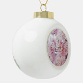 Cherry Blossom Keramische Bal Ornament (Links)
