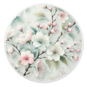 Cherry Blossom Keramische Knop (Voorkant)