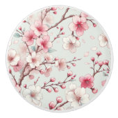 Cherry Blossom Keramische Knop (Voorkant)