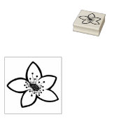 Cherry Blossom KiniArt Rubber Stamp Rubberstempel (Gestempeld)
