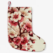 Cherry Blossom Kleine Kerstsok (Voorkant)