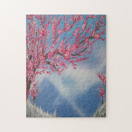 Cherry Blossom Legpuzzel (Verticaal)