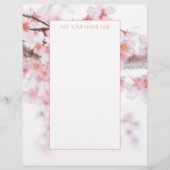 CHERRY BLOSSOM LETTERHEAD BRIEFHOOFD (Voorkant)