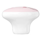 Cherry Blossom - Licht Roze Keramische Knop (Zijkant)