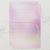 Cherry Blossom Lined Writing Paper Briefpapier (Voorkant / Achterkant)