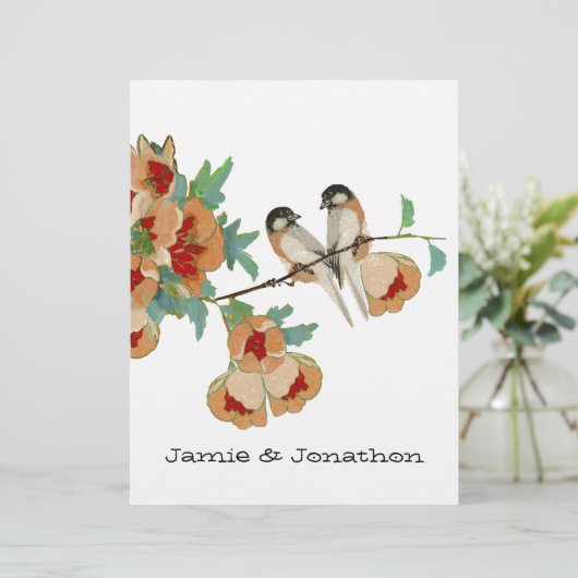  Cherry Blossom Love Bird Mint (Staand voorkant)