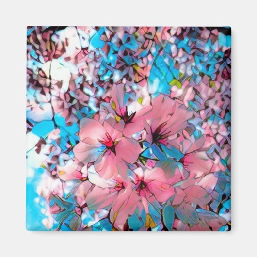 Cherry blossom magneet (Voorkant)