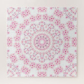Cherry Blossom Mandala Pink Legpuzzel (Horizontaal)