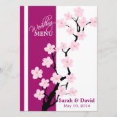 Cherry Blossom | Menu-Kaart Menu (Voorkant)
