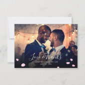 Cherry Blossom Merci Carte photo (Devant)