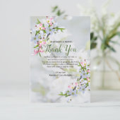 Cherry Blossom Merci Cartes (Debout devant)