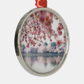 Cherry Blossom Metalen Ornament (Rechts)