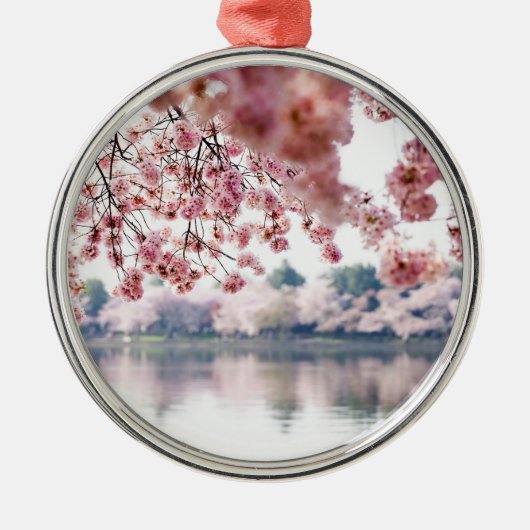 Cherry Blossom Metalen Ornament (Voorkant)