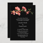 Cherry Blossom Modèle de mariage Invitations (Devant / Derrière)