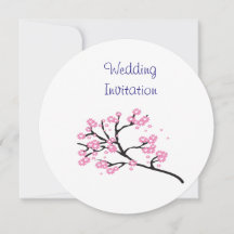 Cherry Blossom Modern Simple Elegant Wedding Ideeë
