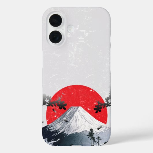 Cherry Blossom Mount Fuji Japan Case-Mate iPhone Case (Achterkant)
