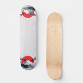 Cherry Blossom Mount Fuji Japan Skateboard (Voorkant)