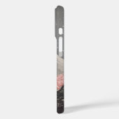 Cherry Blossom Mountain iPhone Case Natuur Art Des (Achterkant / Links)