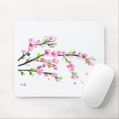Cherry blossom muismat (Met muis)
