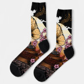 Cherry Blossom Musical Sokken (Links)