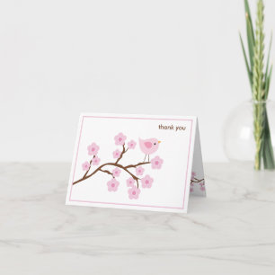 Cherry Blossom Note Kaart