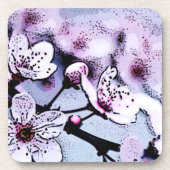 Cherry blossom onderzetter (Voorkant)