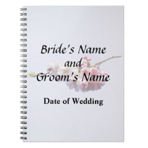 Cherry Blossom op een Branch Wedding Products Notitieboek