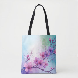 Cherry Blossom Paradise Canvas tas