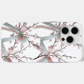 Cherry Blossom Pastel Bow iPhone 15 Pro Max Coque (Verso (horizontal))