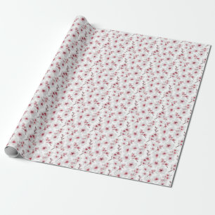 Cherry Blossom patroon Cadeaupapier