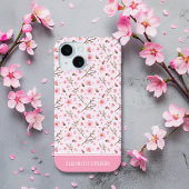 Cherry Blossom Pattern in pink tones
