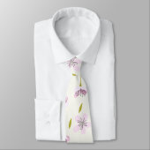 Cherry Blossom Pattern Stropdas (Gebonden)